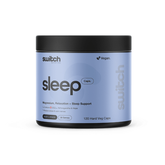 Switch Nutrition Sleep+ Capsules & SWITCH-Sleep+-30Srv