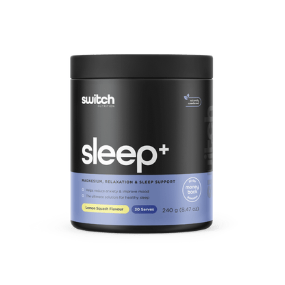 Switch Nutrition Sleep+ (1) & SWITCH-Sleep+-30serves-Lemon