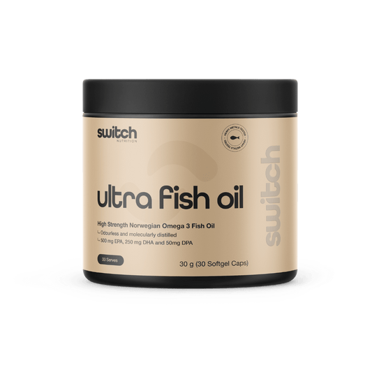 Switch Nutrition - Ultra Fish Oil & SWITCH-FISH-OIL-30g-30SRV