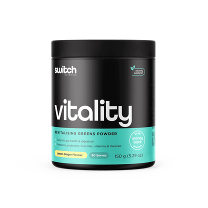 Switch Nutrition - VITALITY SWITCH (7) & SwitchNutrition-vitality-30srv-L