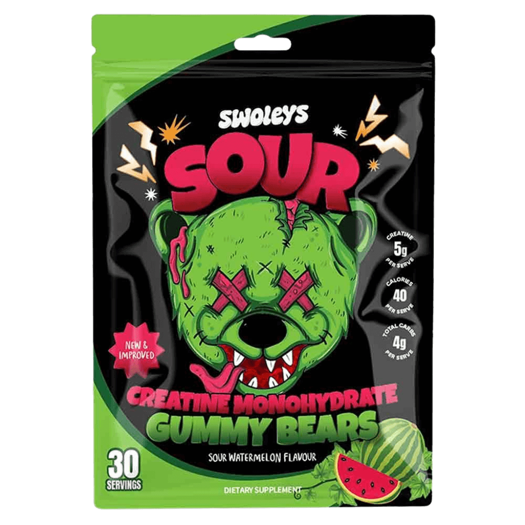 Swoleys - Creatine Monohydrate Gummy Bears (1) & SW-CREA-GUM-30SRV-WAT