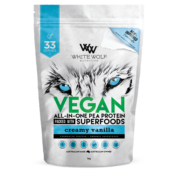 White Wolf Nutrition - Vegan All-In-One Pea Protein (2) & WW-VALIOPP-33SRV-CV