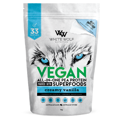 White Wolf Nutrition - Vegan All-In-One Pea Protein (2) & WW-VALIOPP-33SRV-CV