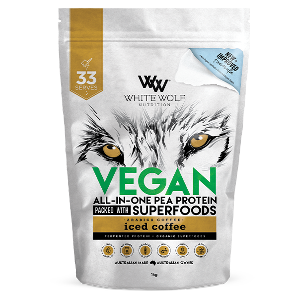 White Wolf Nutrition - Vegan All-In-One Pea Protein (3) & WW-VALIOPP-33SRV-ICEDC