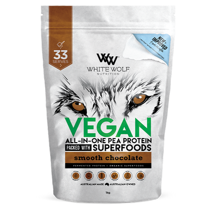 White Wolf Nutrition - Vegan All-In-One Pea Protein (5) & WW-VALIOPP-33SRV-SC