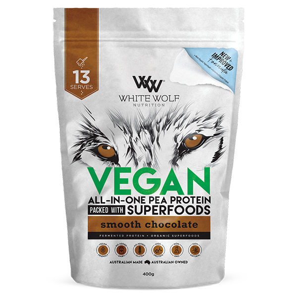 White Wolf Nutrition - Vegan All-In-One Pea Protein (7) & WW-VAIOPP-13SRV-SC