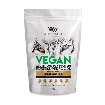 White Wolf Nutrition - Vegan All-In-One Pea Protein & WW-VAIOPP-13SRV-ICEDC