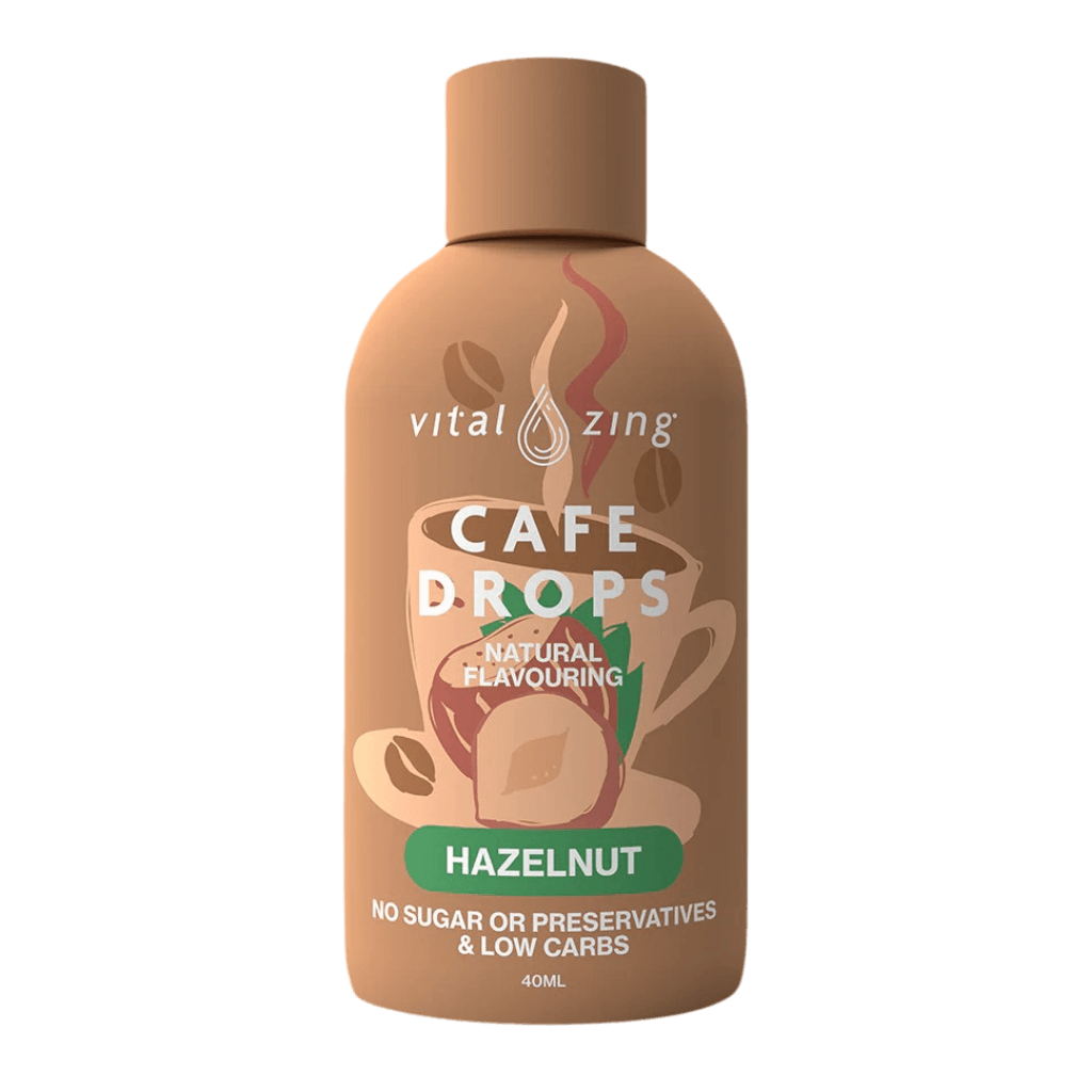 Vital Zing Natural Flavouring Cafe Drops (1) & VITAL-CafeDrop-40ml-Haz