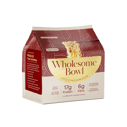 Wholesome Bowl - Instant Protein Noodles (5) & Wholesome-Bowl-Noodles-4PackNEW-Mush