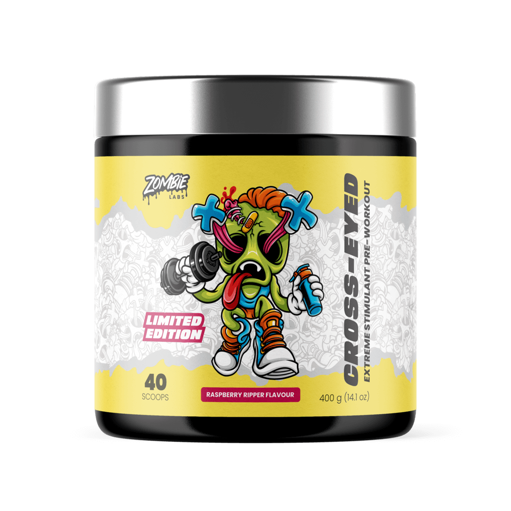 Zombie Labs - Cross-Eyed (2) & ZOMBIE-CrossEyed-40Srv-Rasp