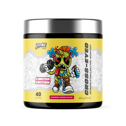 Zombie Labs - Cross-Eyed (2) & ZOMBIE-CrossEyed-40Srv-Rasp