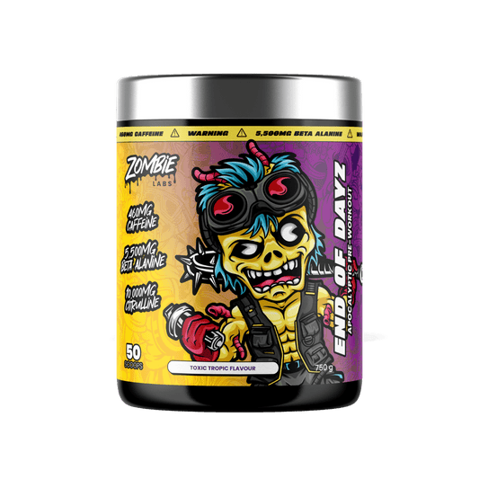 Zombie Labs End of Dayz Pre Workout & ZOMBIE-EOD-APOCALYPTIC-PRE-750g-Toxic