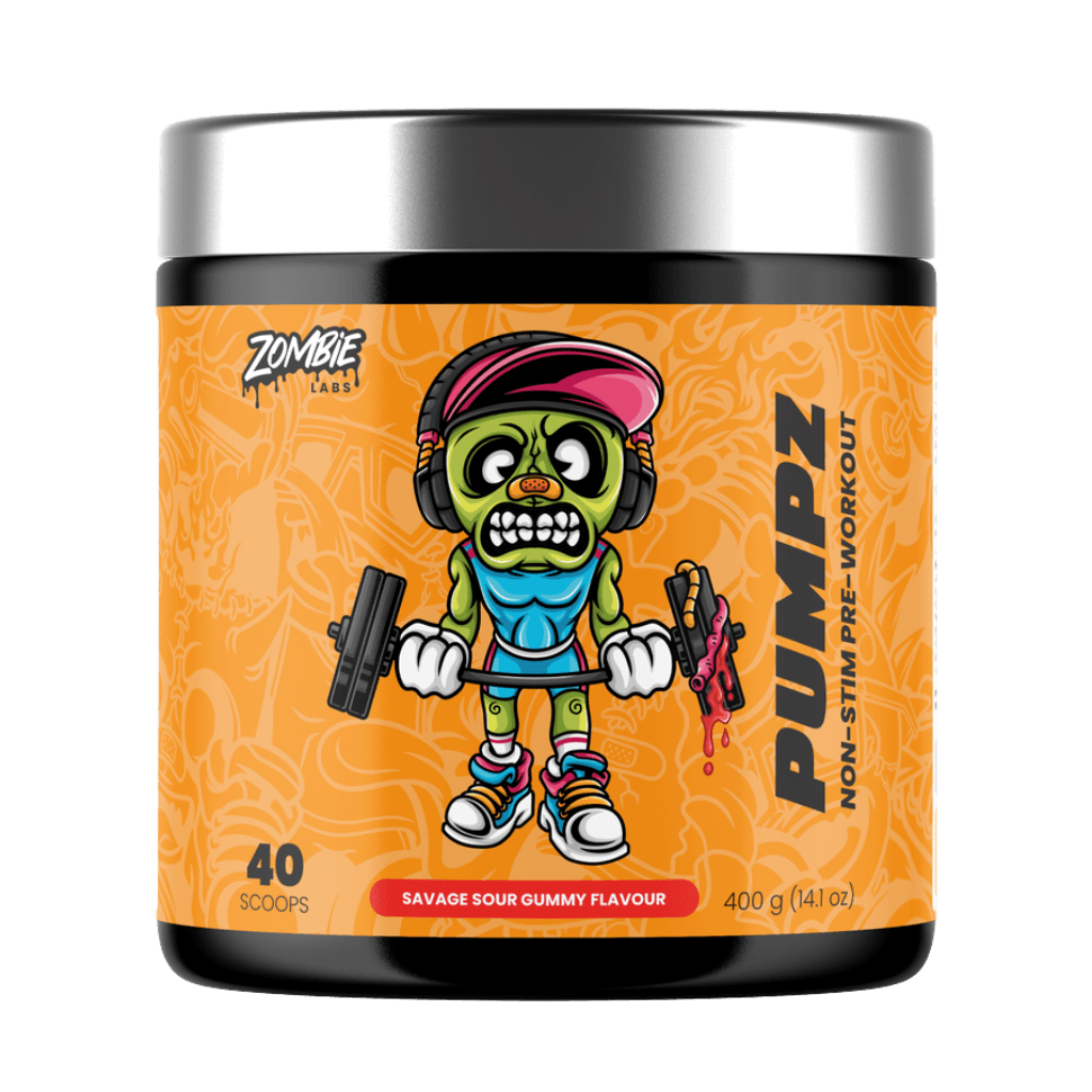Zombie Labs - Pumpz (4) & ZOMBIE-Pumpz-40Srv-SourGum