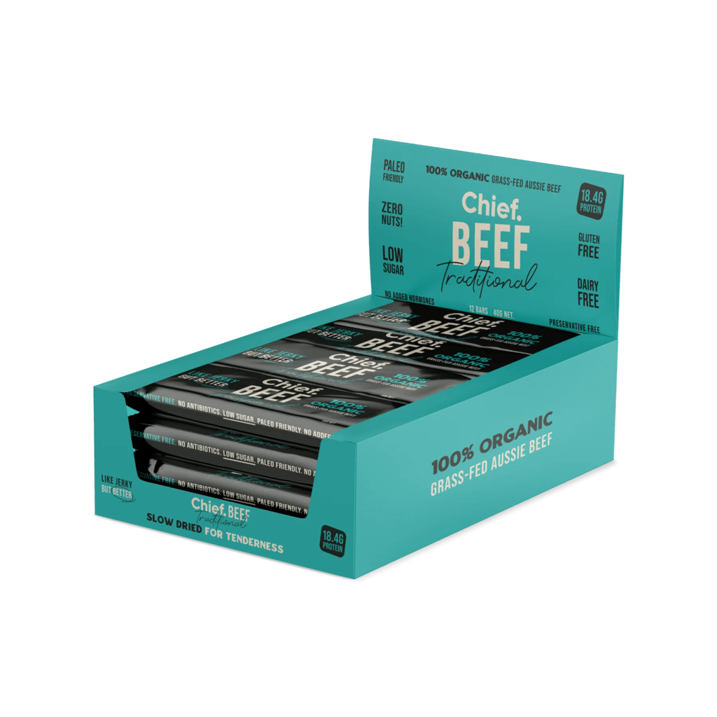 Chief simple Pack of 12 / Traditional Beef Bars