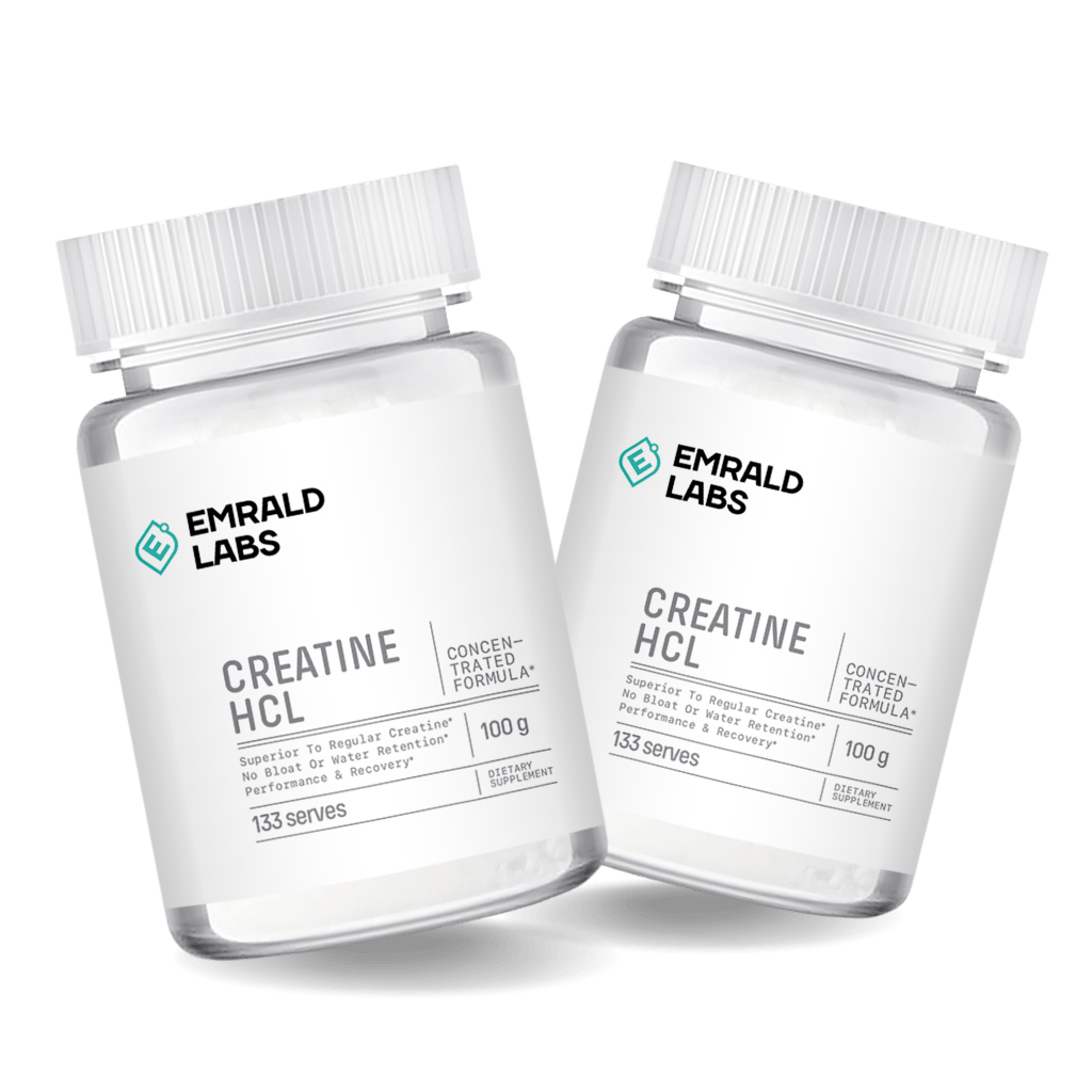 Creatine HCL | Twin Pack-Stacks-Emrald Labs-Creatine HCL 133 Serves (best before 07/24)-Creatine HCL 133 Serves (best before 07/24)-SuppsRUs