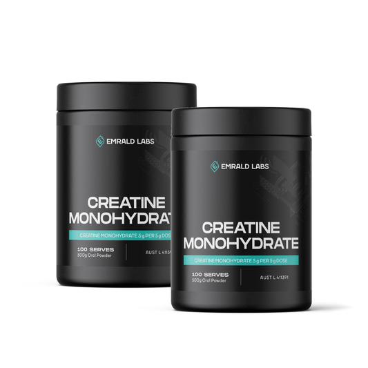Creatine Monohydrate 500g | Twin Pack-Stacks-Emrald Labs-Creatine Monohydrate 500g-Creatine Monohydrate 500g-SuppsRUs