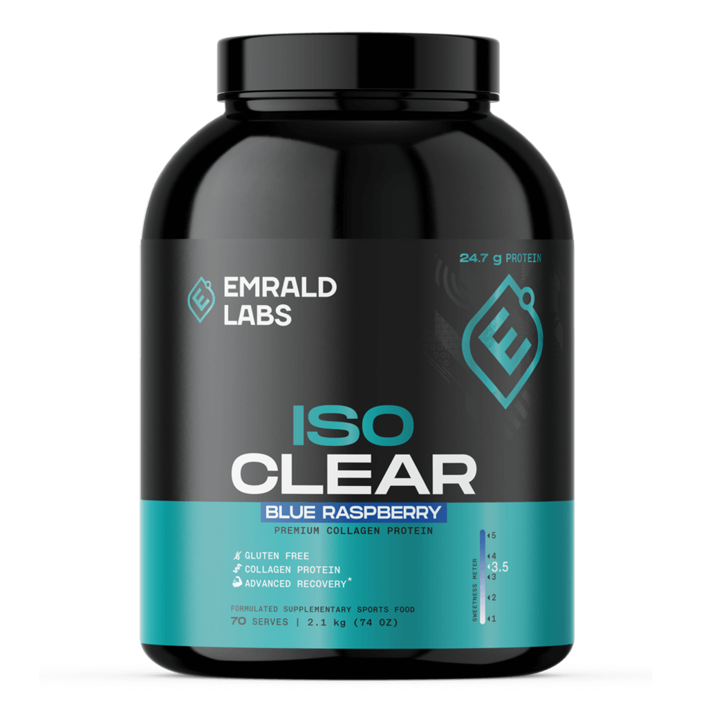 Emrald Labs configurable 70 Serves / Blue Raspberry Iso Clear (Protein Water)