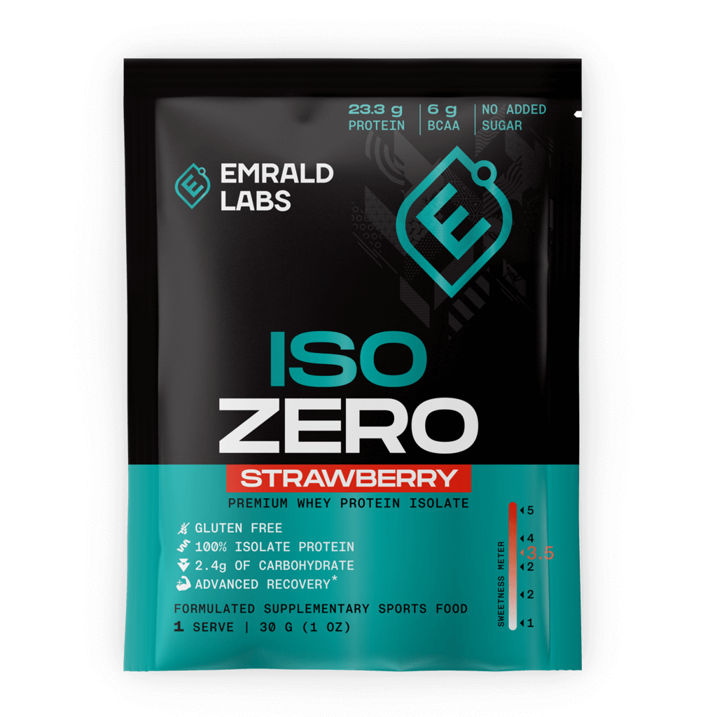Emrald Labs configurable Strawberry Iso Zero | Single Serve