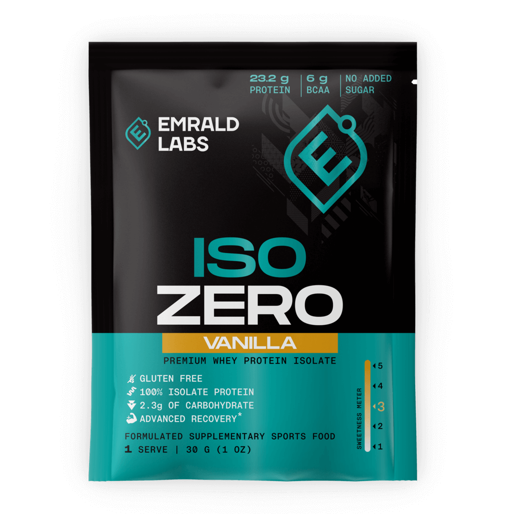 Emrald Labs configurable Vanilla Iso Zero | Single Serve