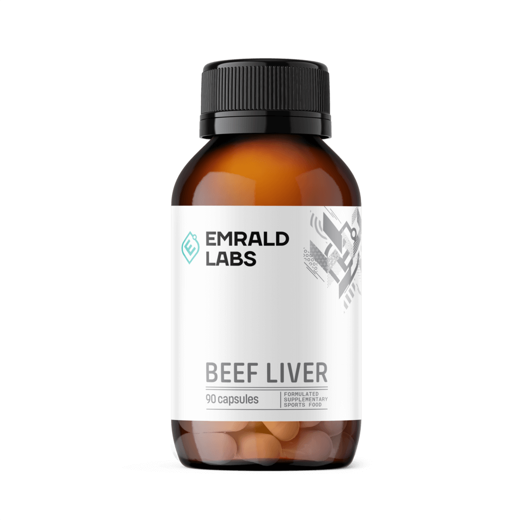 Emrald Labs simple 90 Capsules Beef Liver Capsules