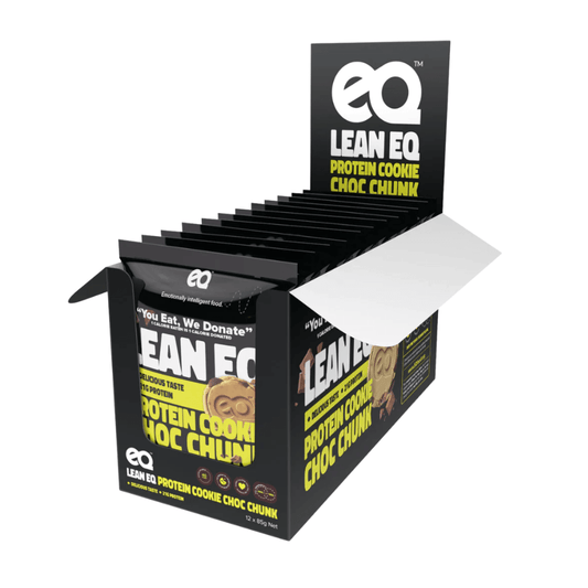 EQ simple Pack of 12 / Choc Chunk Lean Protein Cookie