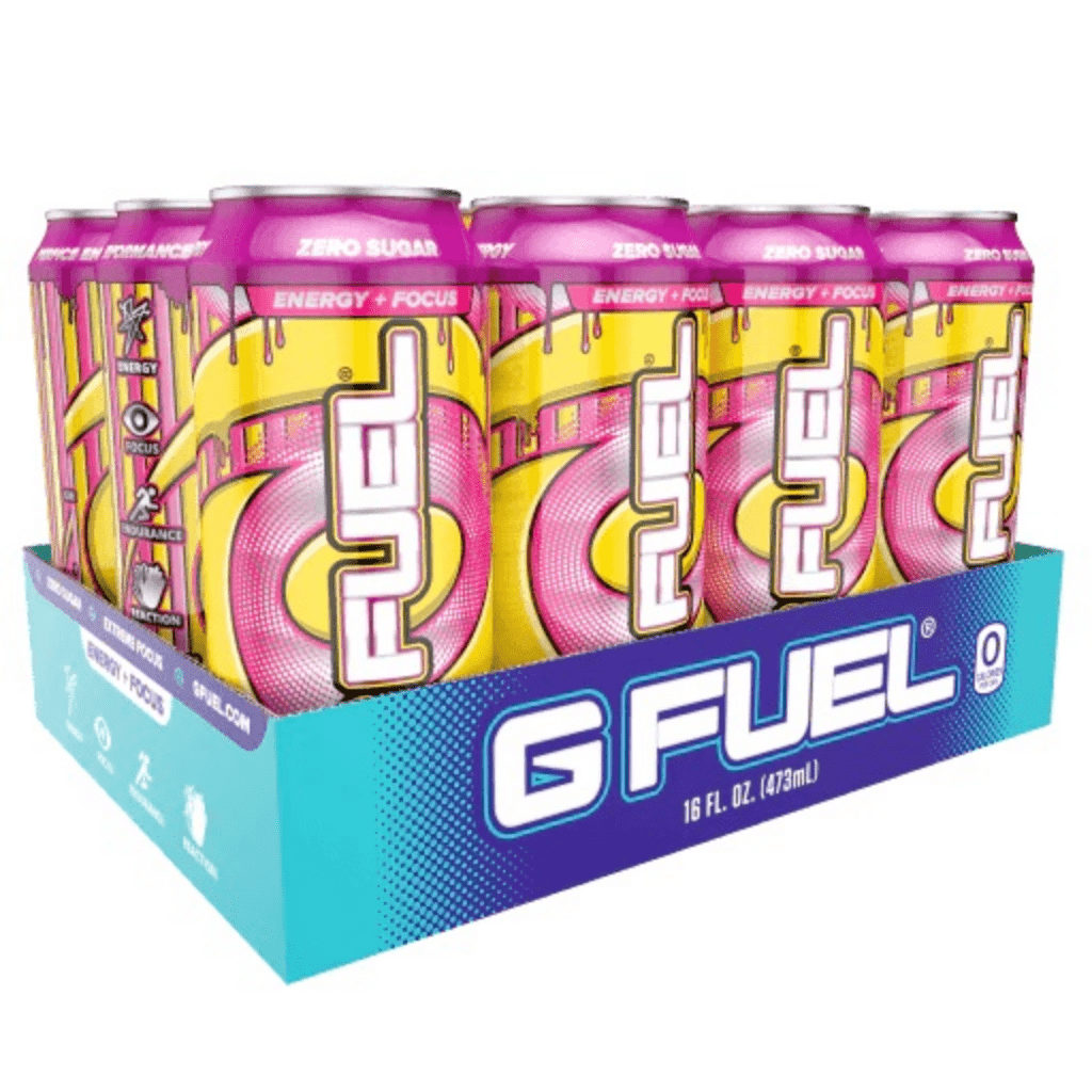 G Fuel RTD Case of 12 / Hype Sauce G Fuel Energy RTD