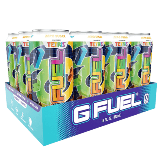 G Fuel RTD Case of 12 / Tetris G Fuel Energy RTD