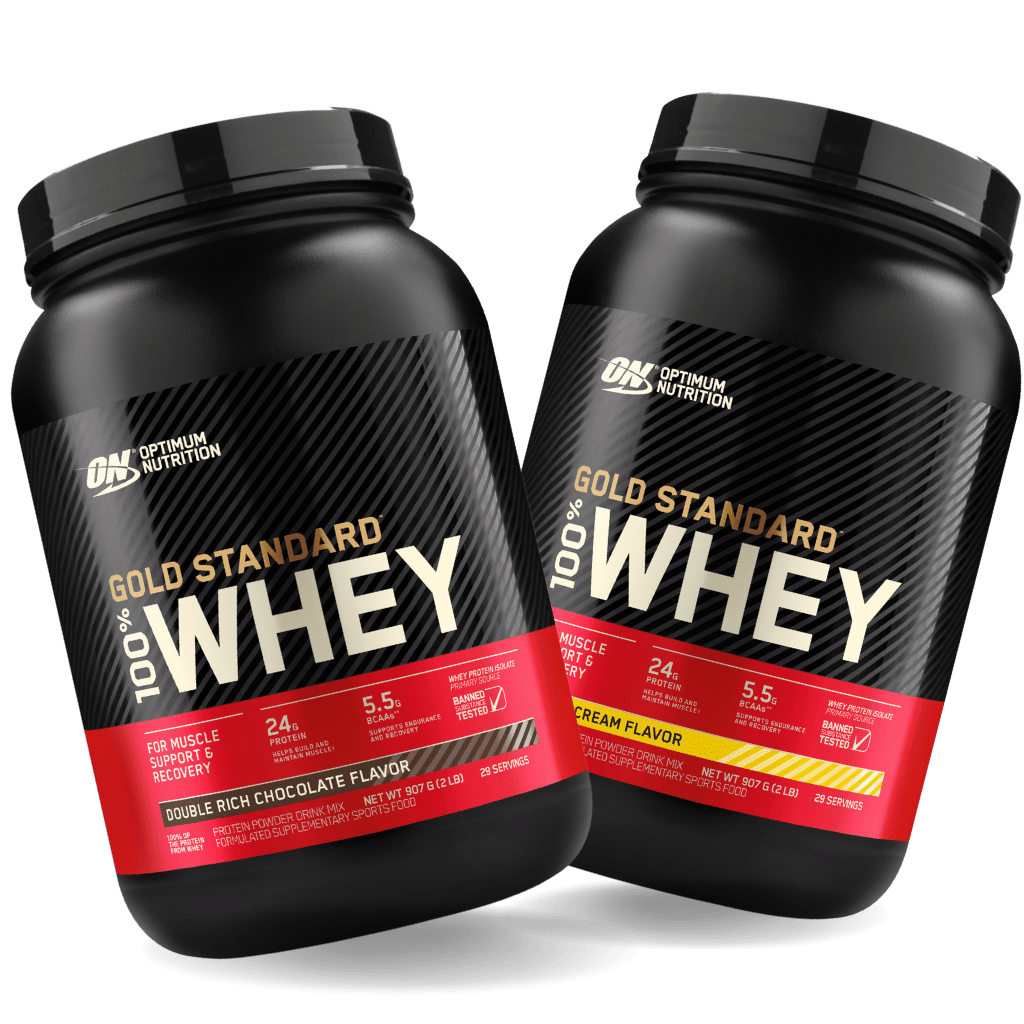 Gold Standard 100% Whey | 2LB Twin Pack-Stacks-Optimum Nutrition-SuppsRUs