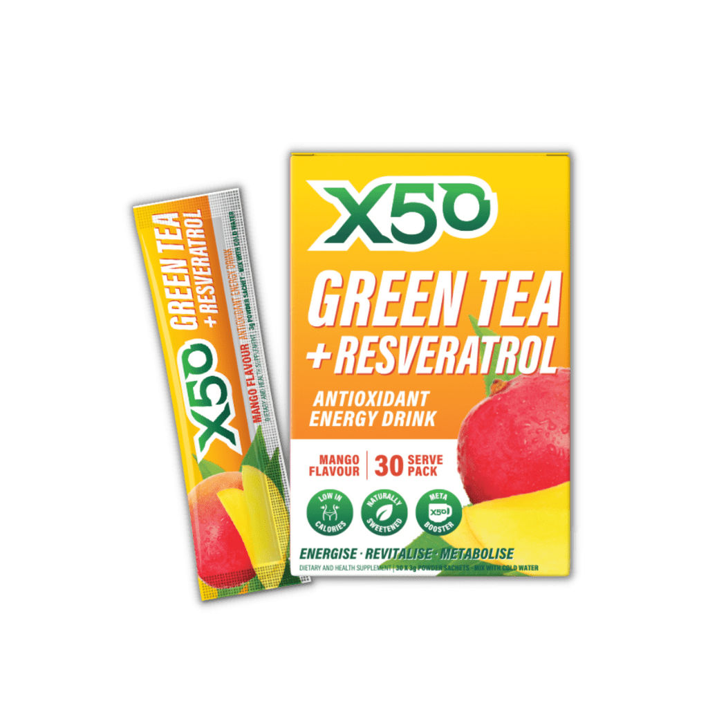 Green Tea X50 configurable 30 Serves / Mango Green Tea X50