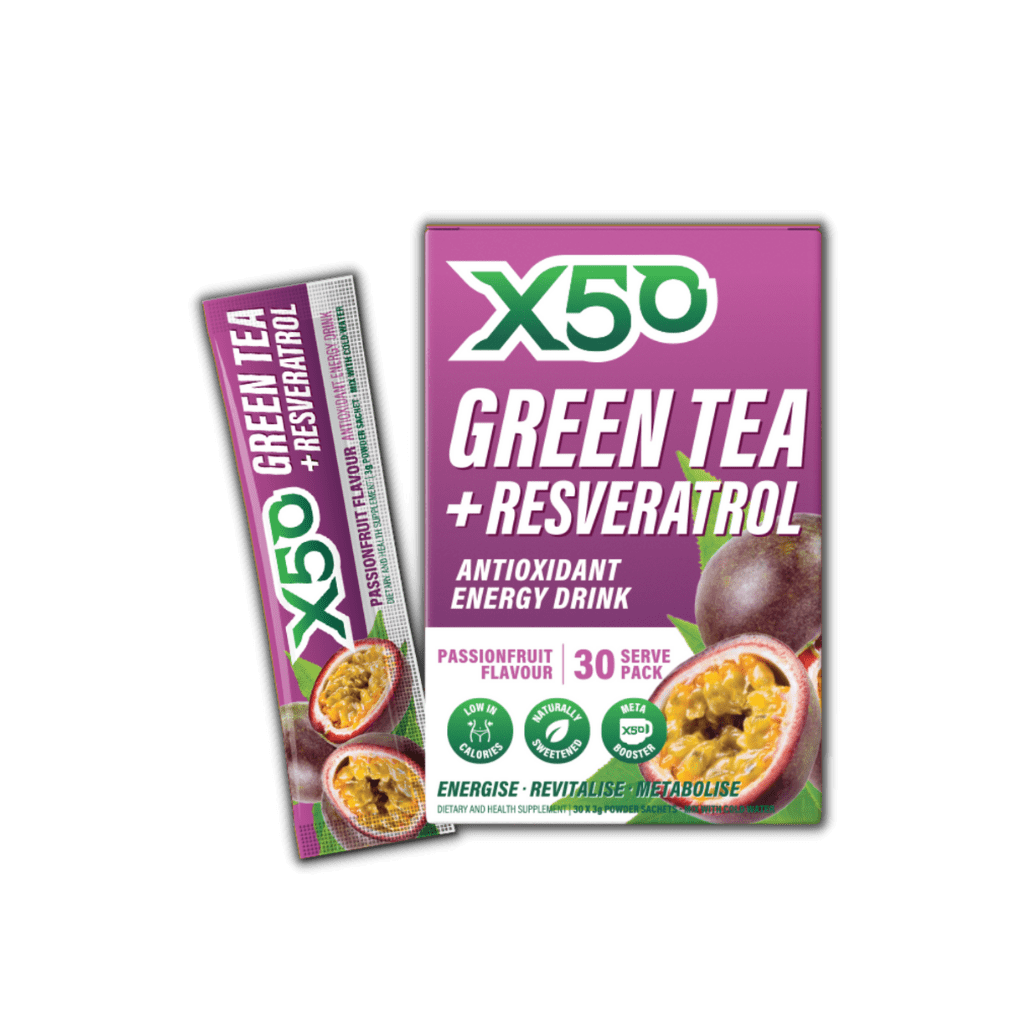 Green Tea X50 configurable 30 Serves / Passionfruit Green Tea X50