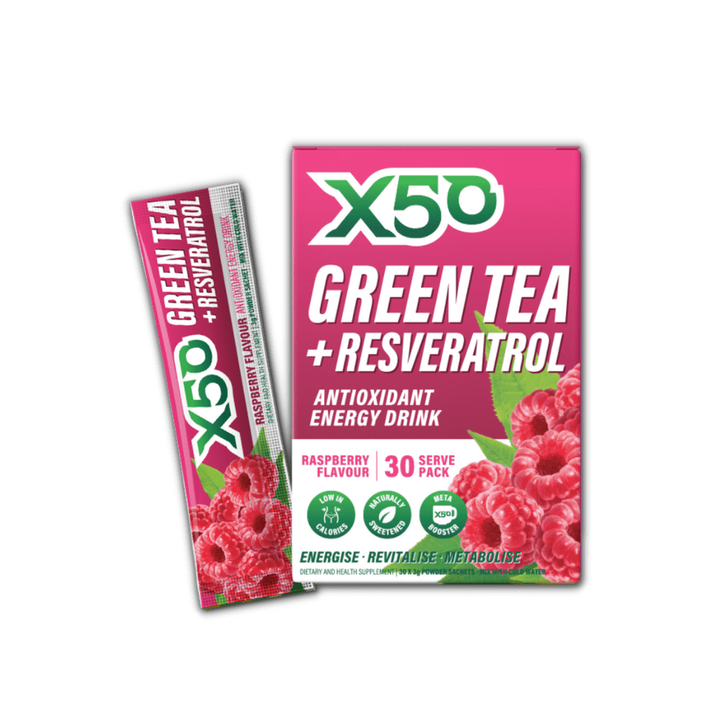 Green Tea X50 configurable 30 Serves / Raspberry Green Tea X50