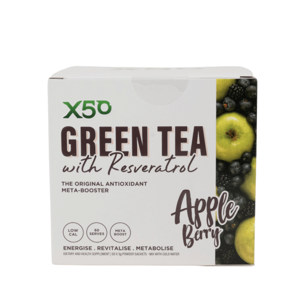 Green Tea X50 configurable 60 Serves / Apple Berry Green Tea X50