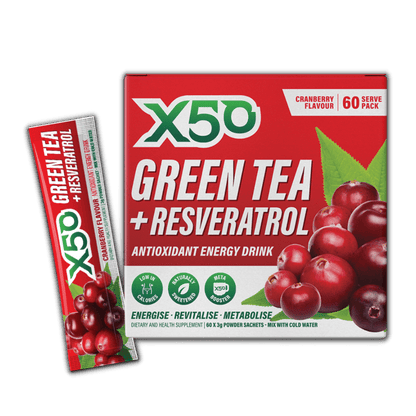 Green Tea X50 configurable 60 Serves / Cranberry Green Tea X50