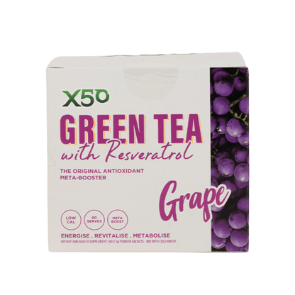 Green Tea X50 configurable 60 Serves / Grape Green Tea X50