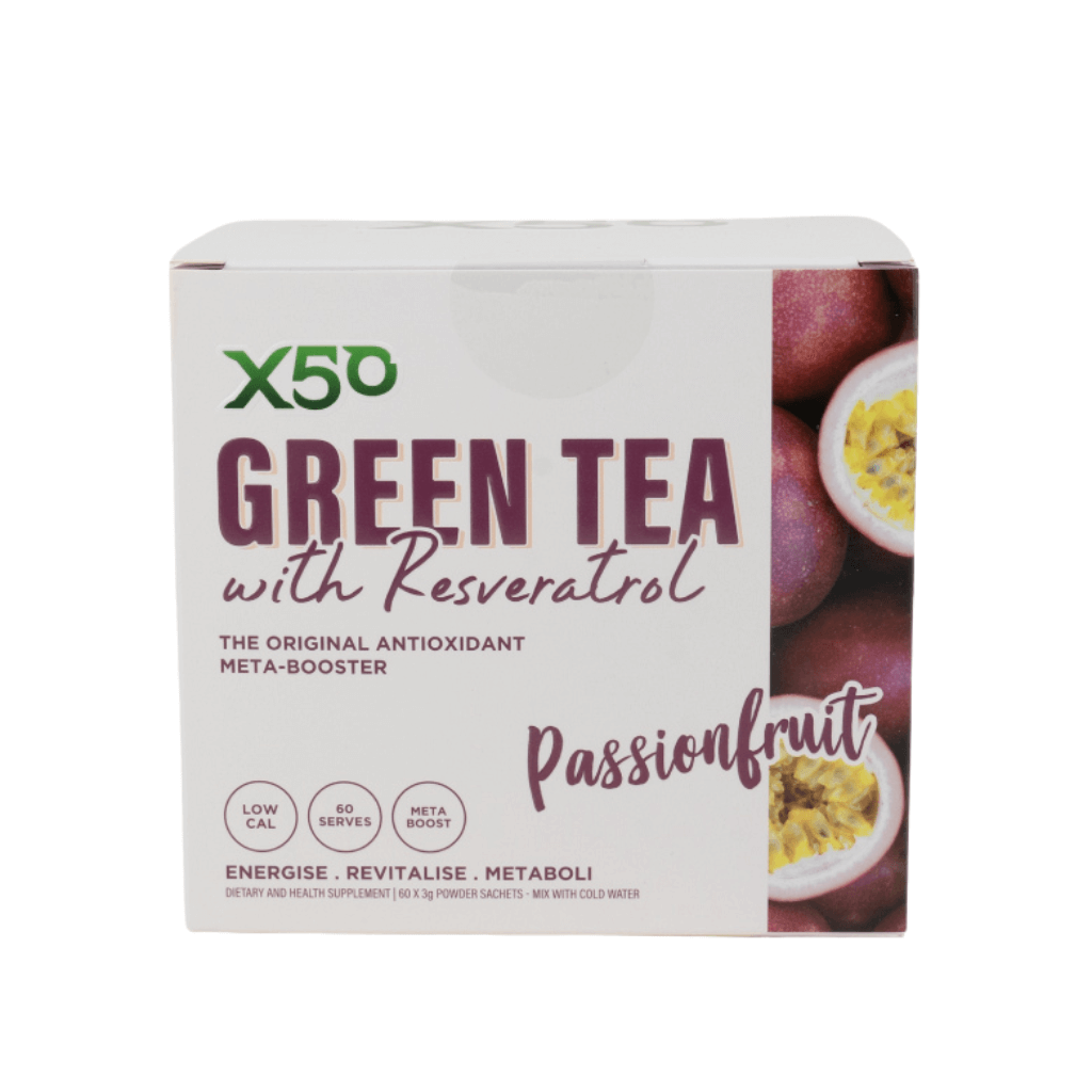 Green Tea X50 configurable 60 Serves / Passionfruit Green Tea X50