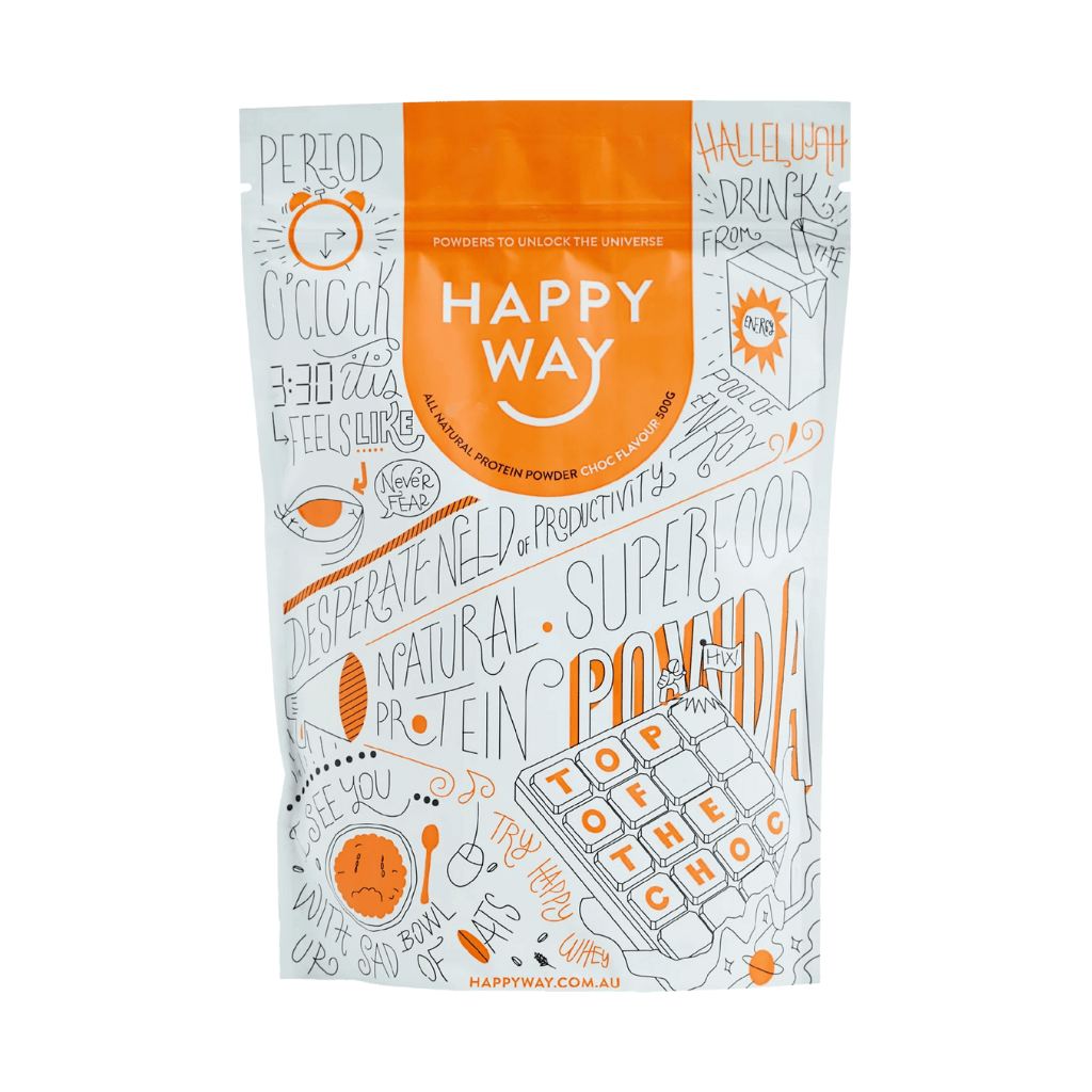 Happy Way 1kg / CHOC Happy Way - Whey Protein Powder