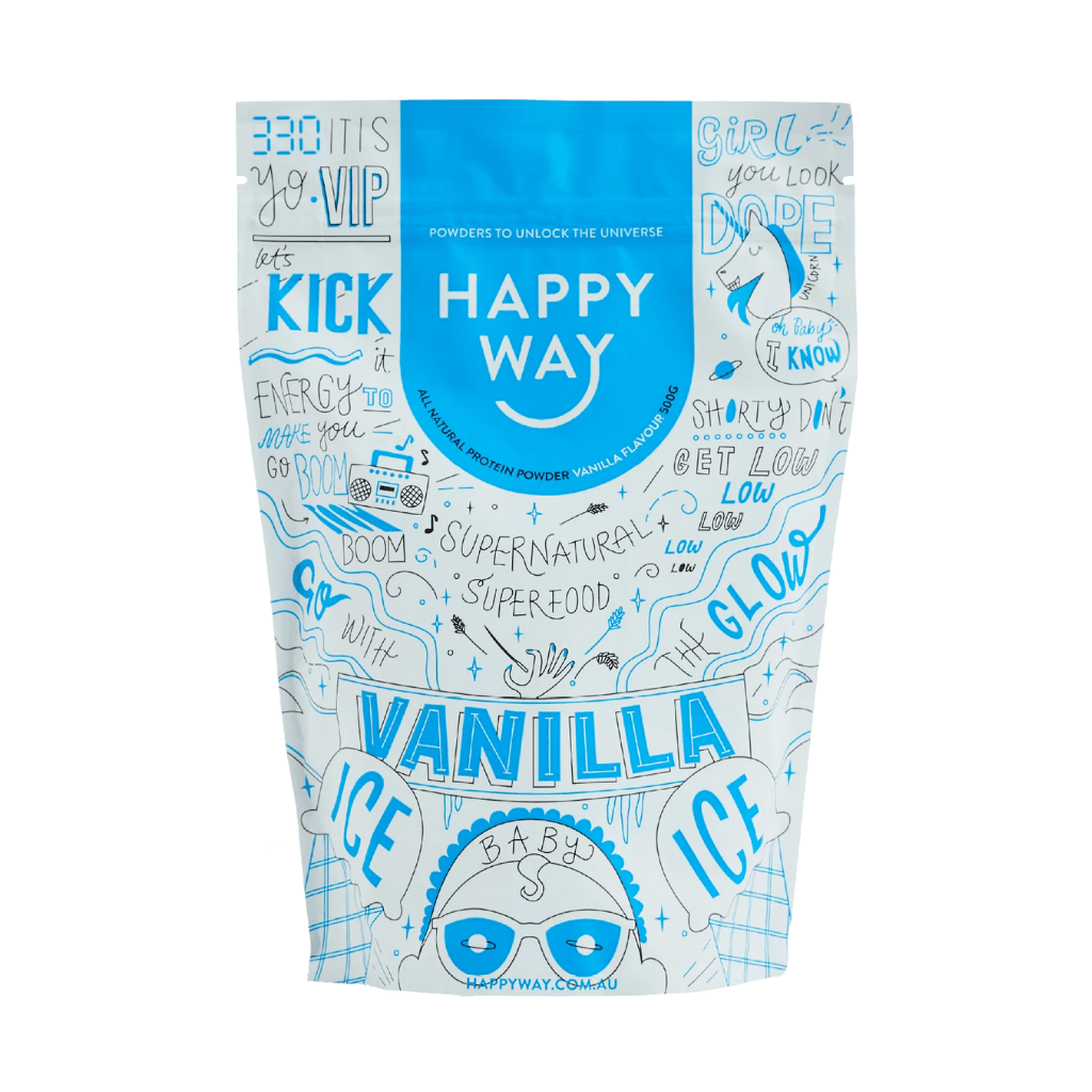 Happy Way 1kg / VANILLA Happy Way - Whey Protein Powder