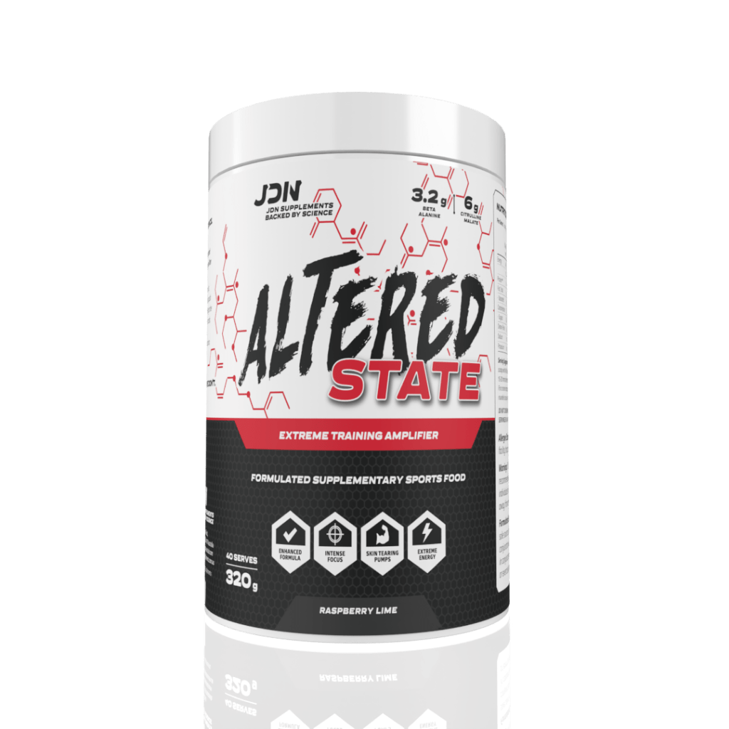 JDN Supplements Specials Raspberry Lime Altered State Pre Workout