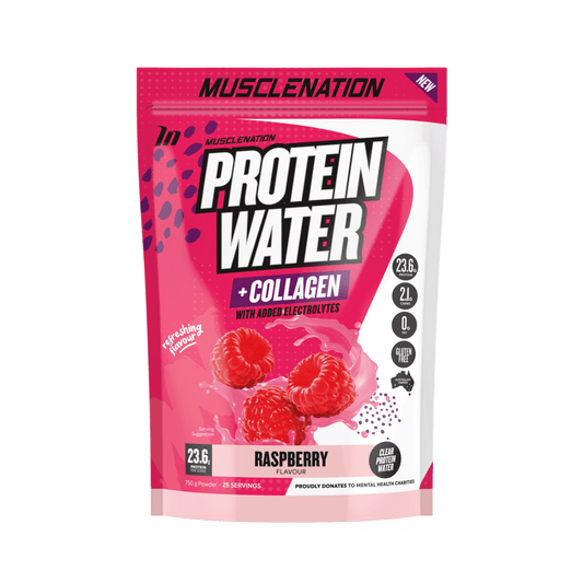 Muscle Nation configurable 10 SERVES / RASPBERRY Muscle Nation - PROTEIN WATER