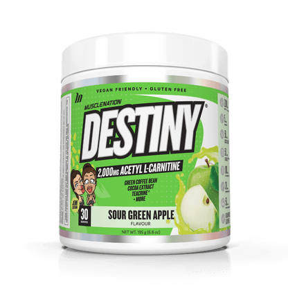 Muscle Nation configurable 30 SCOOPS / SOUR GREEN APPLE Muscle Nation - DESTINY