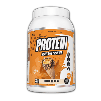 Muscle Nation configurable 30 SERVES / GOLDEN ICE CREAM Muscle Nation - PROTEIN