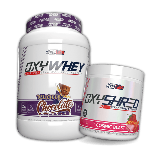 OxyShred + OxyWhey Stack-Stacks-EHP Labs-SuppsRUs