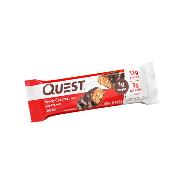 Quest Nutrition configurable 12 X 52g / GOOEY CARAMEL Quest Nutrition - Candy Bar