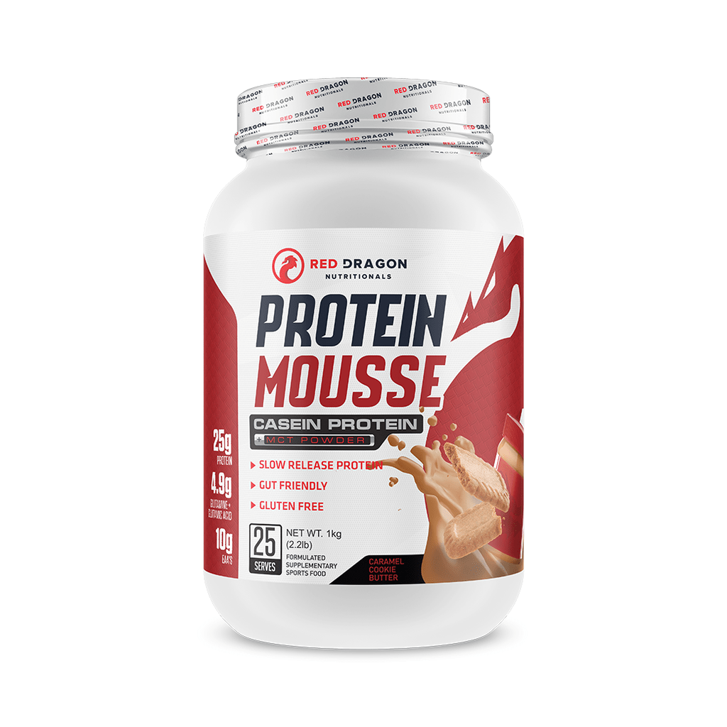 Red Dragon Nutritionals 1kg / Caramel Cookie Batter Protein Mousse