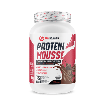 Red Dragon Nutritionals 1kg / Choc Raspberry Protein Mousse