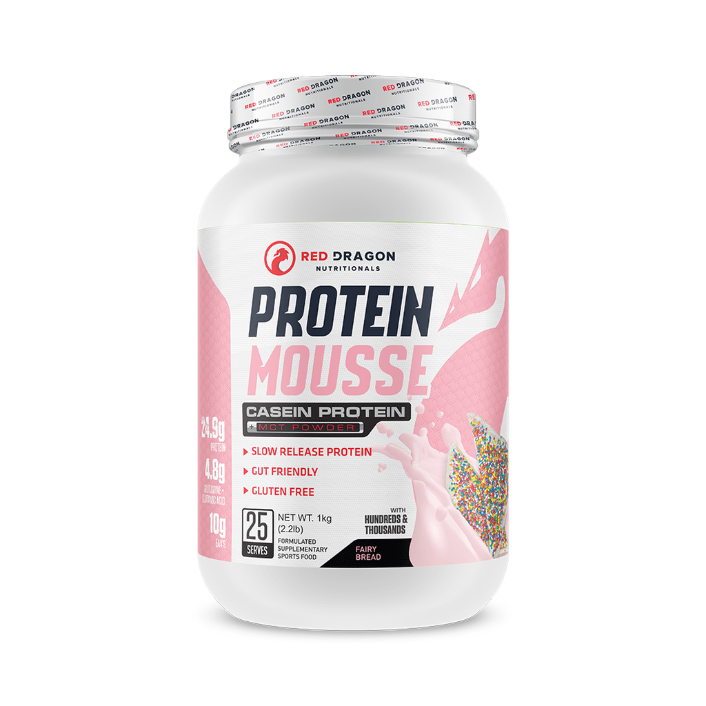 Red Dragon Nutritionals 1kg / Fairy Bread Protein Mousse