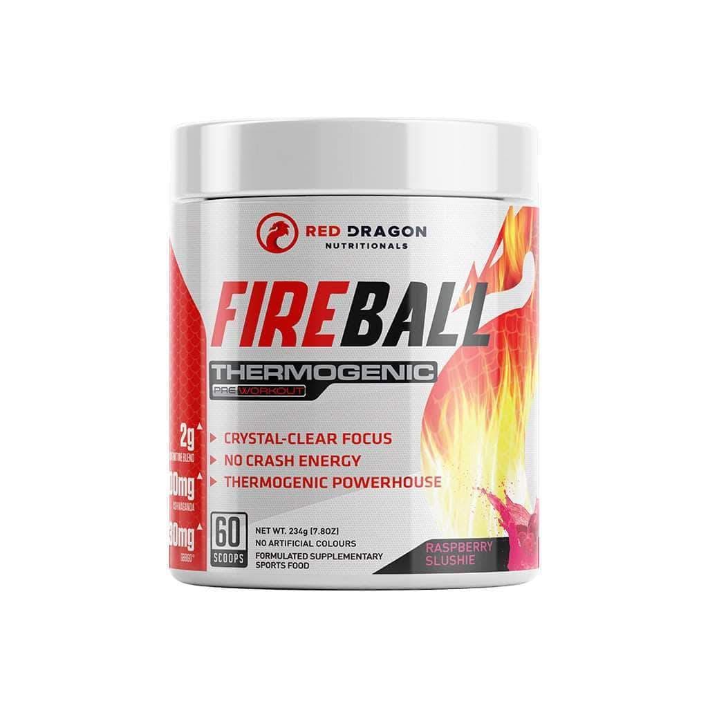 Red Dragon Nutritionals 60 Serves / Raspberry Slushie Fireball