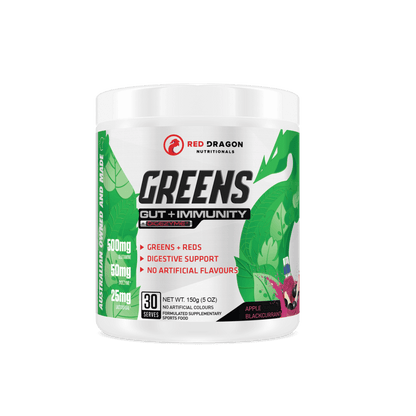 Red Dragon Nutritionals configurable 30 Serves / Apple Blackcurrent Greens | Gut + Immunity