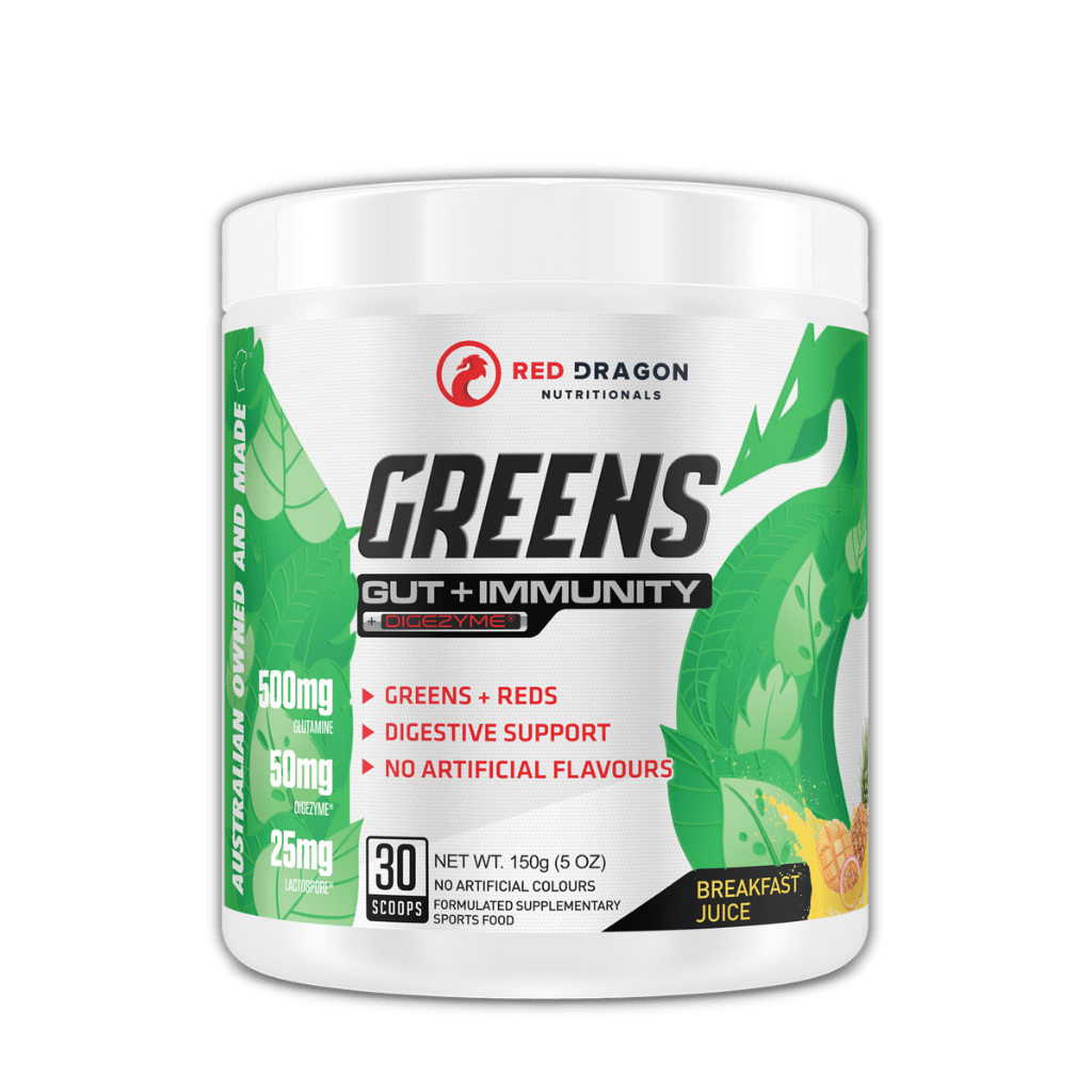 Red Dragon Nutritionals configurable 30 Serves / Breakfast Juice Greens | Gut + Immunity