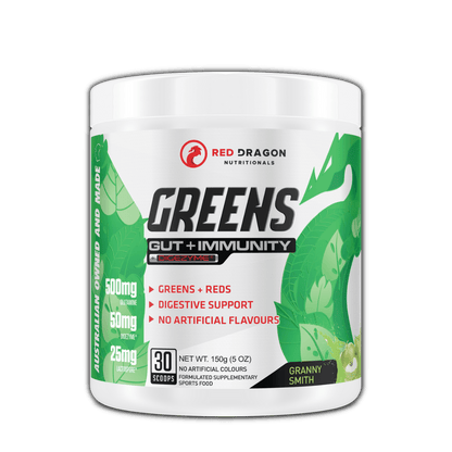 Red Dragon Nutritionals configurable 30 Serves / Granny Smith Greens | Gut + Immunity